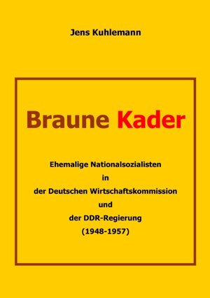 Buchcover Braune Kader | Jens Kuhlemann | EAN 9783743120785 | ISBN 3-7431-2078-X | ISBN 978-3-7431-2078-5