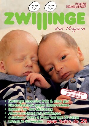 Buchcover Zwillinge das Magazin März/April 2017  | EAN 9783743173026 | ISBN 3-7431-7302-6 | ISBN 978-3-7431-7302-6