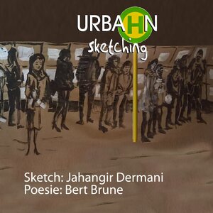 Buchcover Urba(h)n Sketching | Jahangir Dermani | EAN 9783743175402 | ISBN 3-7431-7540-1 | ISBN 978-3-7431-7540-2