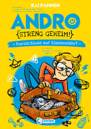 Buchcover Andro, streng geheim! (Band 3) - Kurzschluss auf Klassenfahrt | Kai Pannen | EAN 9783743209848 | ISBN 3-7432-0984-5 | ISBN 978-3-7432-0984-8