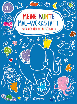 Buchcover Meine bunte Mal-Werkstatt - Malblock für kleine Künstler - Elefant  | EAN 9783743212046 | ISBN 3-7432-1204-8 | ISBN 978-3-7432-1204-6