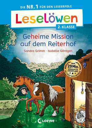 Buchcover Leselöwen 2. Klasse - Geheime Mission auf dem Reiterhof | Sandra Grimm | EAN 9783743215016 | ISBN 3-7432-1501-2 | ISBN 978-3-7432-1501-6