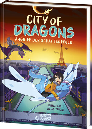Buchcover City Of Dragons (Band 2) - Angriff der Schattenfeuer | Jaimal Yogis | EAN 9783743217027 | ISBN 3-7432-1702-3 | ISBN 978-3-7432-1702-7