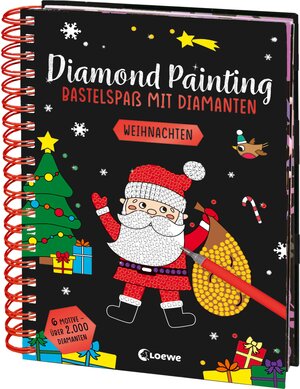 Buchcover Diamond Painting - Bastelspaß mit Diamanten - Weihnachten  | EAN 9783743218086 | ISBN 3-7432-1808-9 | ISBN 978-3-7432-1808-6