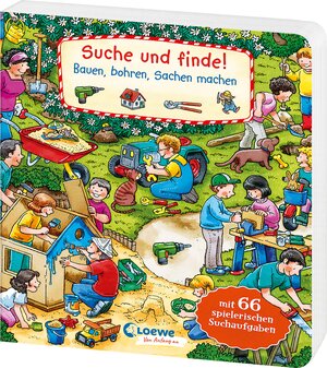 Buchcover Suche und finde! Bauen, bohren, Sachen machen  | EAN 9783743219694 | ISBN 3-7432-1969-7 | ISBN 978-3-7432-1969-4