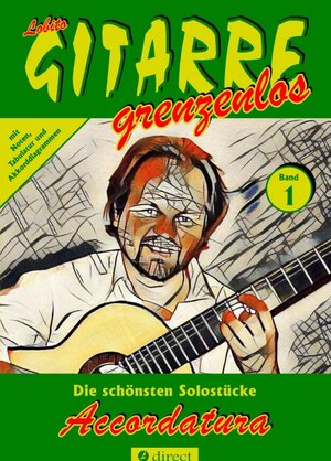 Buchcover Accordatura | Lobito GITARRE grenzenlos | EAN 9783743964068 | ISBN 3-7439-6406-6 | ISBN 978-3-7439-6406-8