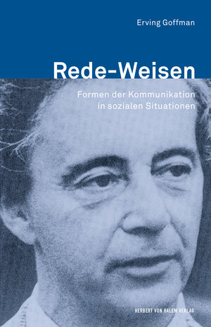 Buchcover Rede-Weisen | Erving Goffman | EAN 9783744515917 | ISBN 3-7445-1591-5 | ISBN 978-3-7445-1591-7
