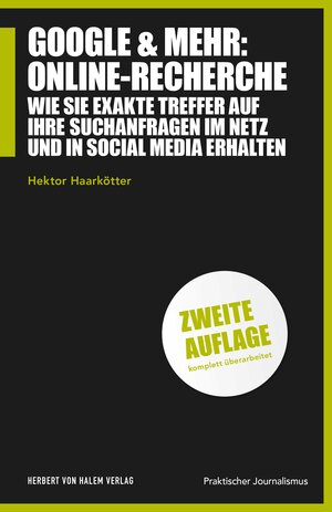 Buchcover Google & mehr: Online-Recherche | Hektor Haarkötter | EAN 9783744519373 | ISBN 3-7445-1937-6 | ISBN 978-3-7445-1937-3