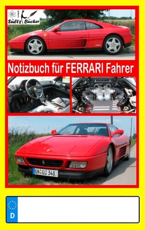 Buchcover Notizbuch für Ferrari-Fahrer | Renate Sültz | EAN 9783744801553 | ISBN 3-7448-0155-1 | ISBN 978-3-7448-0155-3