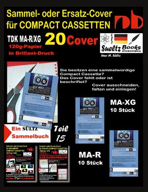 Buchcover Sammel- oder Ersatz-Cover für TDK MA-R/XG COMPACT CASSETTEN | Uwe H. Sültz | EAN 9783744818445 | ISBN 3-7448-1844-6 | ISBN 978-3-7448-1844-5