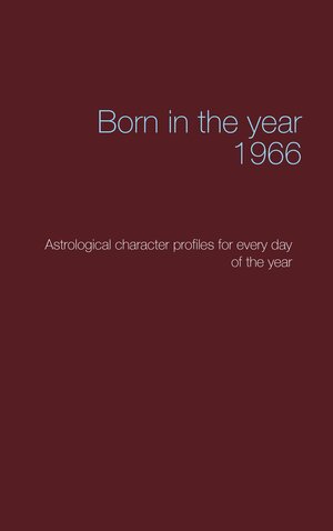 Buchcover Born in the year 1966 | Christoph Däppen | EAN 9783744836906 | ISBN 3-7448-3690-8 | ISBN 978-3-7448-3690-6