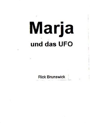 Buchcover Marja und das UFO | Ulrich F. Sackstedt | EAN 9783745054392 | ISBN 3-7450-5439-3 | ISBN 978-3-7450-5439-2