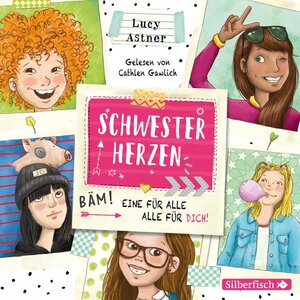 Buchcover Schwesterherzen 1: Eine für alle, alle für DICH! | Lucy Astner | EAN 9783745600438 | ISBN 3-7456-0043-6 | ISBN 978-3-7456-0043-8