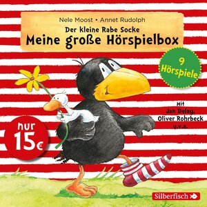 Buchcover Der kleine Rabe Socke - Meine große Hörspielbox (Der kleine Rabe Socke) | Nele Moost | EAN 9783745601244 | ISBN 3-7456-0124-6 | ISBN 978-3-7456-0124-4