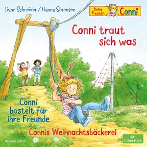 Buchcover Conni traut sich was / Conni bastelt für ihre Freunde / Connis Weihnachtsbäckerei (Meine Freundin Conni - ab 3) | Liane Schneider | EAN 9783745603446 | ISBN 3-7456-0344-3 | ISBN 978-3-7456-0344-6