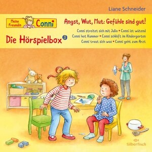 Buchcover Angst, Wut, Mut: Gefühle sind gut! - Die Hörspielbox 3 (Meine Freundin Conni - ab 3) | Liane Schneider | EAN 9783745605136 | ISBN 3-7456-0513-6 | ISBN 978-3-7456-0513-6