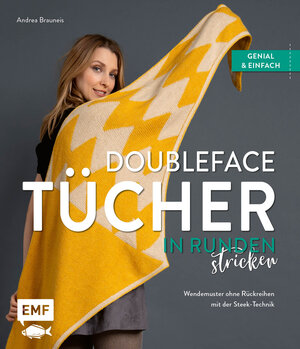 Buchcover Doubleface-Tücher in Runden stricken | Andrea Brauneis | EAN 9783745900415 | ISBN 3-7459-0041-3 | ISBN 978-3-7459-0041-5