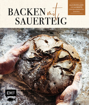 Buchcover Backen mit Sauerteig: Wurzel-Brot, Emmer-Krustenbrot, Baguette, Bagels, Vinschgerl und mehr | Katharina Traub | EAN 9783745904550 | ISBN 3-7459-0455-9 | ISBN 978-3-7459-0455-0