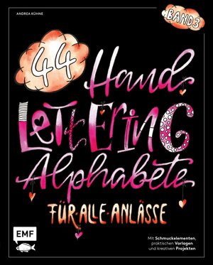 Buchcover Handlettering 44 Alphabete – Für alle Anlässe – Band 3 | Andrea Kühne | EAN 9783745905885 | ISBN 3-7459-0588-1 | ISBN 978-3-7459-0588-5