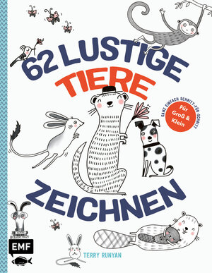 Buchcover 62 lustige Tiere zeichnen – Für Groß und Klein! | Terry Runyan | EAN 9783745906790 | ISBN 3-7459-0679-9 | ISBN 978-3-7459-0679-0