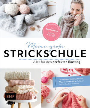 Buchcover Meine große Strickschule – Alles für den perfekten Einstieg | Marisa Nöldeke | EAN 9783745908657 | ISBN 3-7459-0865-1 | ISBN 978-3-7459-0865-7