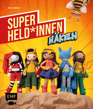 Buchcover Superhelden und -heldinnen häkeln | Inga Borges | EAN 9783745908947 | ISBN 3-7459-0894-5 | ISBN 978-3-7459-0894-7