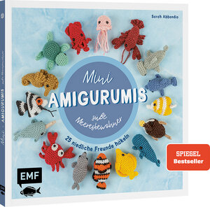 Buchcover Mini-Amigurumis – süße Meeresbewohner | Sarah Abbondio | EAN 9783745915839 | ISBN 3-7459-1583-6 | ISBN 978-3-7459-1583-9
