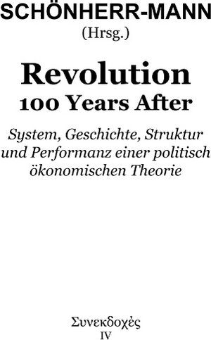 Buchcover Revolution 100 Years After | Anil Jain | EAN 9783746074788 | ISBN 3-7460-7478-9 | ISBN 978-3-7460-7478-8