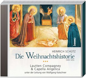 Buchcover CD »Die Weihnachtshistorie (SWV 435)«  | EAN 9783746251028 | ISBN 3-7462-5102-8 | ISBN 978-3-7462-5102-8