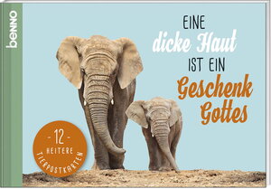 Buchcover Postkarten-Buch »Eine dicke Haut ist ein Geschenk Gottes« | Jean Paul | EAN 9783746251615 | ISBN 3-7462-5161-3 | ISBN 978-3-7462-5161-5