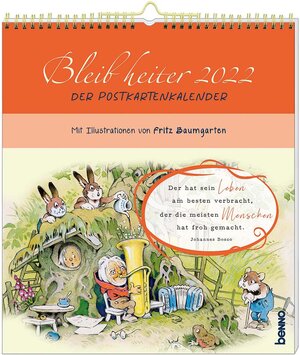 Buchcover Bleib heiter 2022 - Der Postkartenkalender  | EAN 9783746258164 | ISBN 3-7462-5816-2 | ISBN 978-3-7462-5816-4