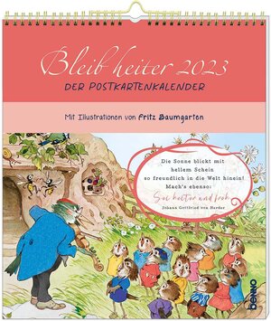 Buchcover Bleib heiter 2023 - Der Postkartenkalender  | EAN 9783746261201 | ISBN 3-7462-6120-1 | ISBN 978-3-7462-6120-1