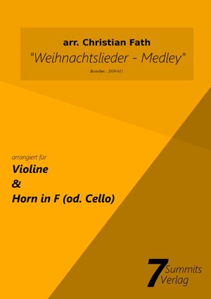 Buchcover Weihnachtslieder Medley | Christian Fath | EAN 9783746726915 | ISBN 3-7467-2691-3 | ISBN 978-3-7467-2691-5