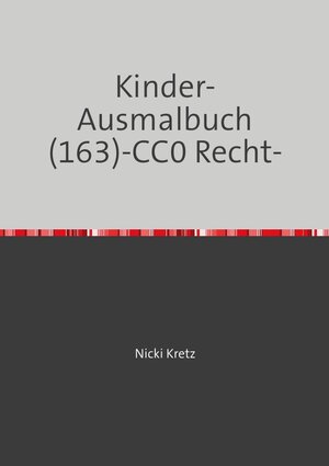 Buchcover Malbuch für Kinder 163 | Nicki Kretz | EAN 9783746791234 | ISBN 3-7467-9123-5 | ISBN 978-3-7467-9123-4
