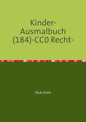 Buchcover Malbuch für Kinder 184 | Nicki Kretz | EAN 9783746792088 | ISBN 3-7467-9208-8 | ISBN 978-3-7467-9208-8