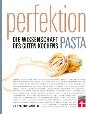 Buchcover Perfektion Pasta | Thomas Vilgis | EAN 9783747101056 | ISBN 3-7471-0105-4 | ISBN 978-3-7471-0105-6