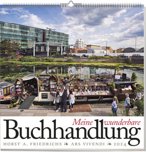 Buchcover Meine wunderbare Buchhandlung 2024 - literarischer Kalender  | EAN 9783747204856 | ISBN 3-7472-0485-6 | ISBN 978-3-7472-0485-6