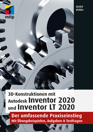 Buchcover 3D-Konstruktionen mit Autodesk Inventor 2020 und Inventor LT 2020 | Detlef Ridder | EAN 9783747500811 | ISBN 3-7475-0081-1 | ISBN 978-3-7475-0081-1