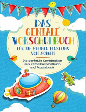 Buchcover Vorschulbuch für die kleinen Einsteins von Morgen - Kinderbuch für Vorschule und Kindergarten | Kinder Werkstatt | EAN 9783748183419 | ISBN 3-7481-8341-0 | ISBN 978-3-7481-8341-9