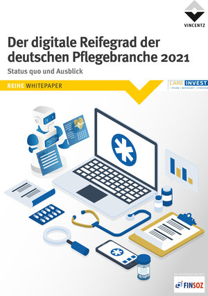 Buchcover Der digitale Reifegrad der deutschen Pflegebranche 2021  | EAN 9783748606246 | ISBN 3-7486-0624-9 | ISBN 978-3-7486-0624-6