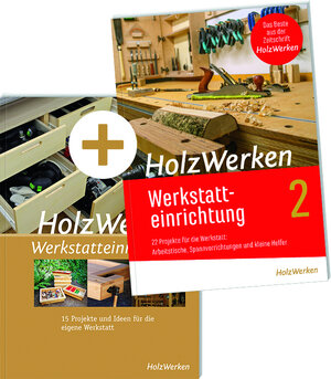 Buchcover Buchpaket Werkstatteinrichtung 1 und 2  | EAN 9783748607434 | ISBN 3-7486-0743-1 | ISBN 978-3-7486-0743-4