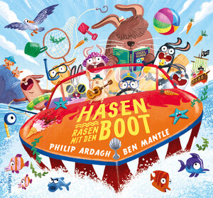 Buchcover Hasen rasen mit dem Boot | Philip Ardagh | EAN 9783748801795 | ISBN 3-7488-0179-3 | ISBN 978-3-7488-0179-5