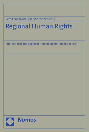 Buchcover Regional Human Rights  | EAN 9783748910251 | ISBN 3-7489-1025-8 | ISBN 978-3-7489-1025-1