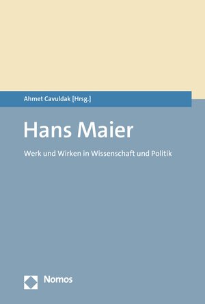 Buchcover Hans Maier  | EAN 9783748912118 | ISBN 3-7489-1211-0 | ISBN 978-3-7489-1211-8