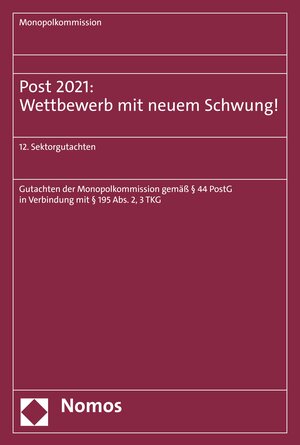 Buchcover Post 2021: Wettbewerb mit neuem Schwung!  | EAN 9783748913535 | ISBN 3-7489-1353-2 | ISBN 978-3-7489-1353-5