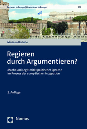 Buchcover Regieren durch Argumentieren? | Mariano Barbato | EAN 9783748914907 | ISBN 3-7489-1490-3 | ISBN 978-3-7489-1490-7