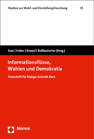 Buchcover Informationsflüsse, Wahlen und Demokratie  | EAN 9783748915553 | ISBN 3-7489-1555-1 | ISBN 978-3-7489-1555-3