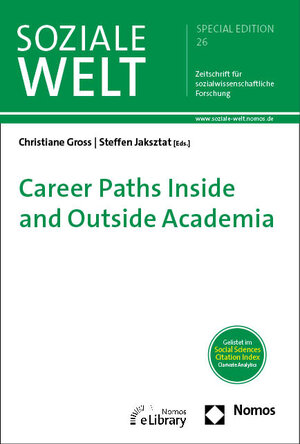 Buchcover Career Paths Inside and Outside Academia  | EAN 9783748925590 | ISBN 3-7489-2559-X | ISBN 978-3-7489-2559-0