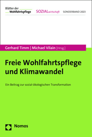 Buchcover Freie Wohlfahrtspflege und Klimawandel  | EAN 9783748929413 | ISBN 3-7489-2941-2 | ISBN 978-3-7489-2941-3