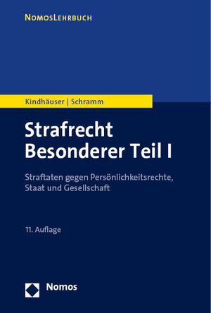 Buchcover Strafrecht Besonderer Teil I | Urs Kindhäuser | EAN 9783748933748 | ISBN 3-7489-3374-6 | ISBN 978-3-7489-3374-8